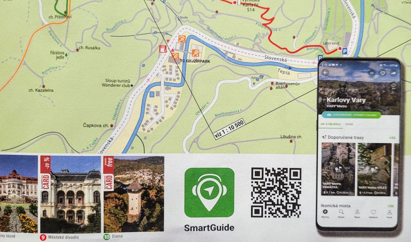 9 Tips On How To Effectively Promote A Digital Audio Guide To Visitors SmartGuide Digital Audio Guide Custom Printed Map 